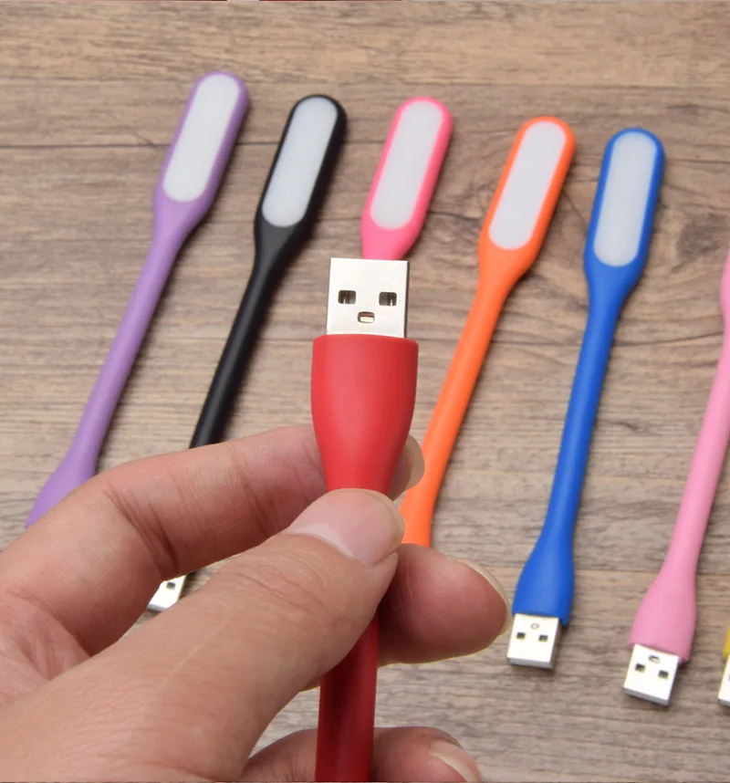 Высокое качество мини настольная лампа для чтения книг гаджеты гибкий USB LED ночники USB глаз ручной фонарь для Мощность портативных ПК