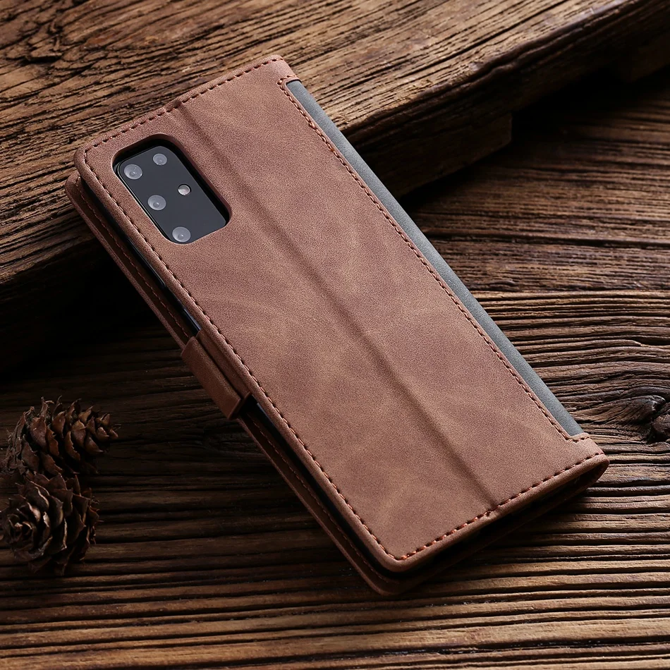 Retro Bao Da Cho Xiaomi Mi 9 9T Note10 Lite A3 Redmi Note 7 8 8T Pro 10 k20 Lật Thẻ Từ Giá Đỡ Ví Điện Thoại Da phone cases for xiaomi