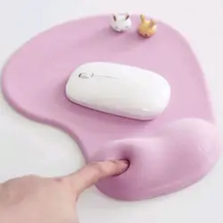 Tapis de souris de bureau avec support de poignet en gel, pour jeu, ergonomique, repose poignet 