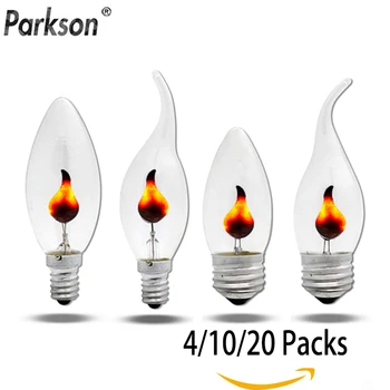 Edison Led Kaars Lamp E14 E27 Led Vlam Effect Bulb 3W AC220V Thuis Voor Decor Verlichting Ampul Kaars lamp Edison Led Kaars Lamp E14 E27 Led Vlam Effect Bulb 3W AC220V Thuis Voor Decor Verlichting Ampul Kaars lamp