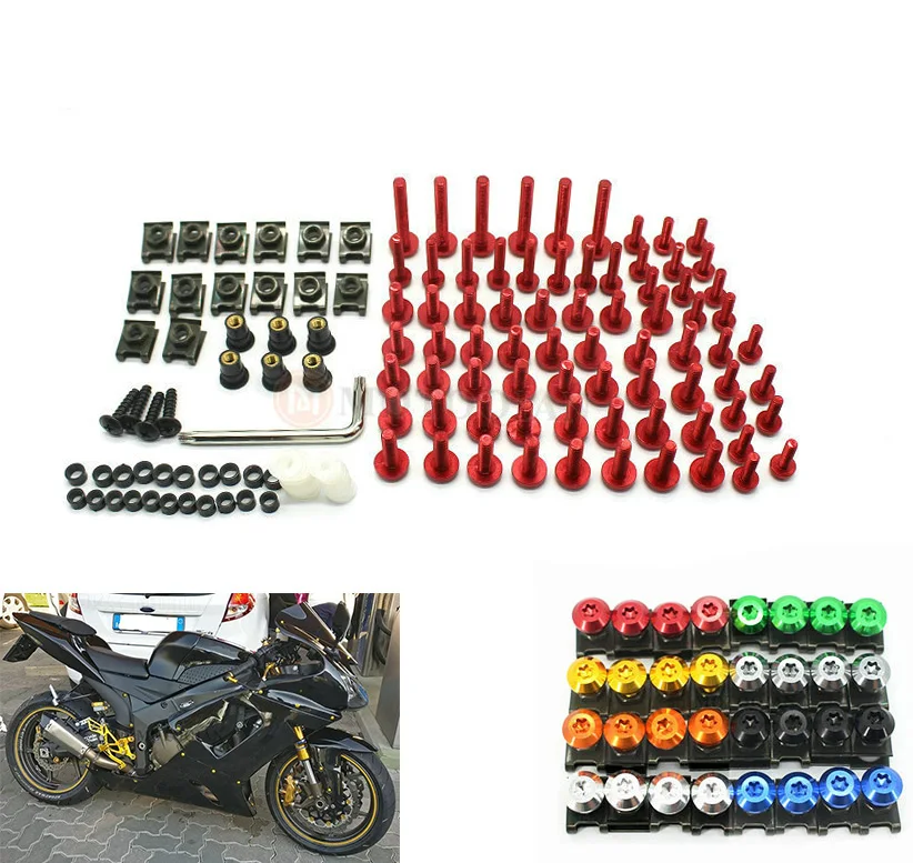 Винты для мотоциклов BWM S1000R S1000RR R1200GS KAWASAKI Z650 Z750 Z1000 болты с обтекателем шпилька