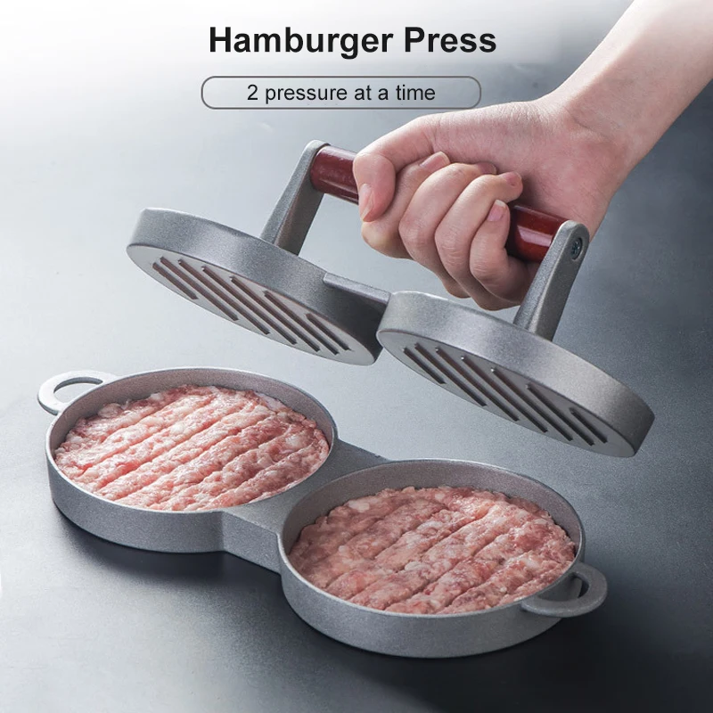 Hamburger Press Round Shape Non Stick Chef Cutlets Hamburger Meat Beef