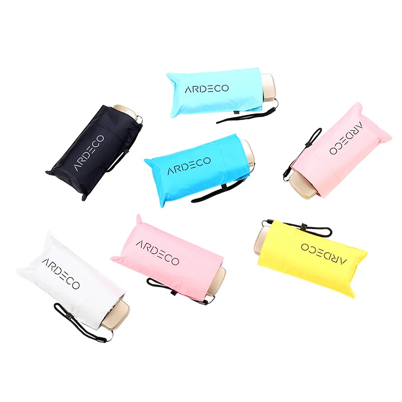 Portable Umbrella Mini Umbrella Women Umbrella Folding Umbrellas Female Mini Pocket Umbrella