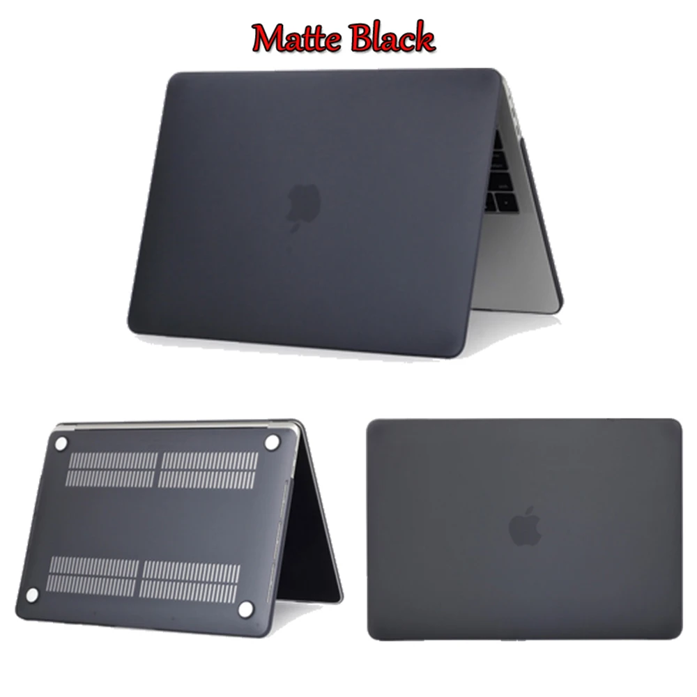 Прозрачный матовый чехол для Apple Macbook Air Pro Retina 11 12 13 15 16 3 4 дюймов с сенсорной