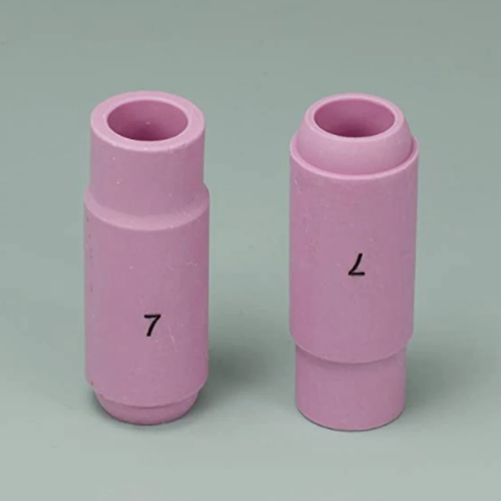 10pcs TIG Alumina Nozzles Ceramic Shield Cup 10N47#7 7/16