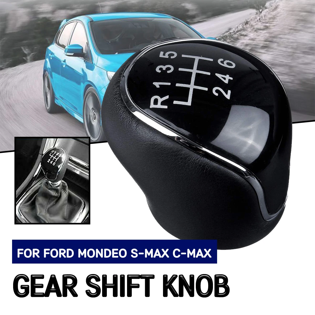 Для Ford Focus 2/3 Mondeo 4 C-MAX для Galaxy Kuga Car 6 Speed рычаг переключения передач ручной |
