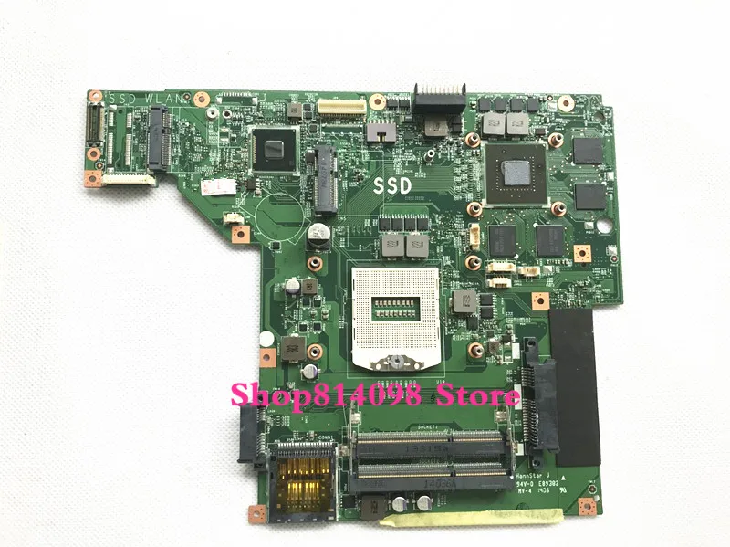 MS-16GC для MSI GE60 Материнская плата ноутбука MS-16GC1 REV 1,1/1,0 тест ОК