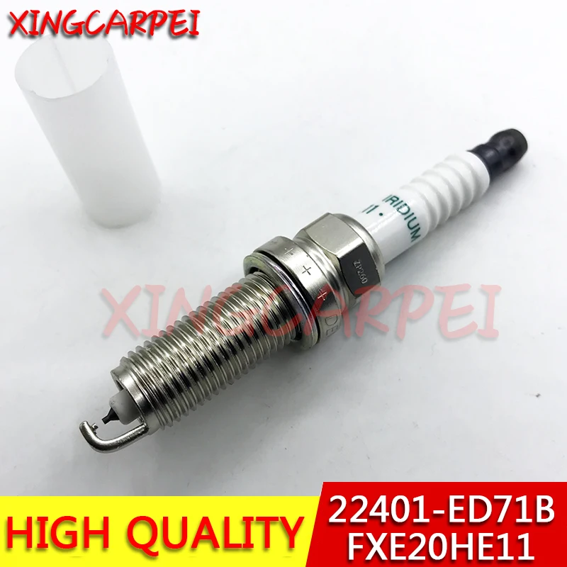 gas caps for cars 4PCS/lot FXE20HE11 Iridium Platinum Spark Plug  DILZKAR6A11 For NISSAN 22401-ED71B 22401ED71B 3436 FXE20HE11 IXEH20ETT Auto Part buy carburetor