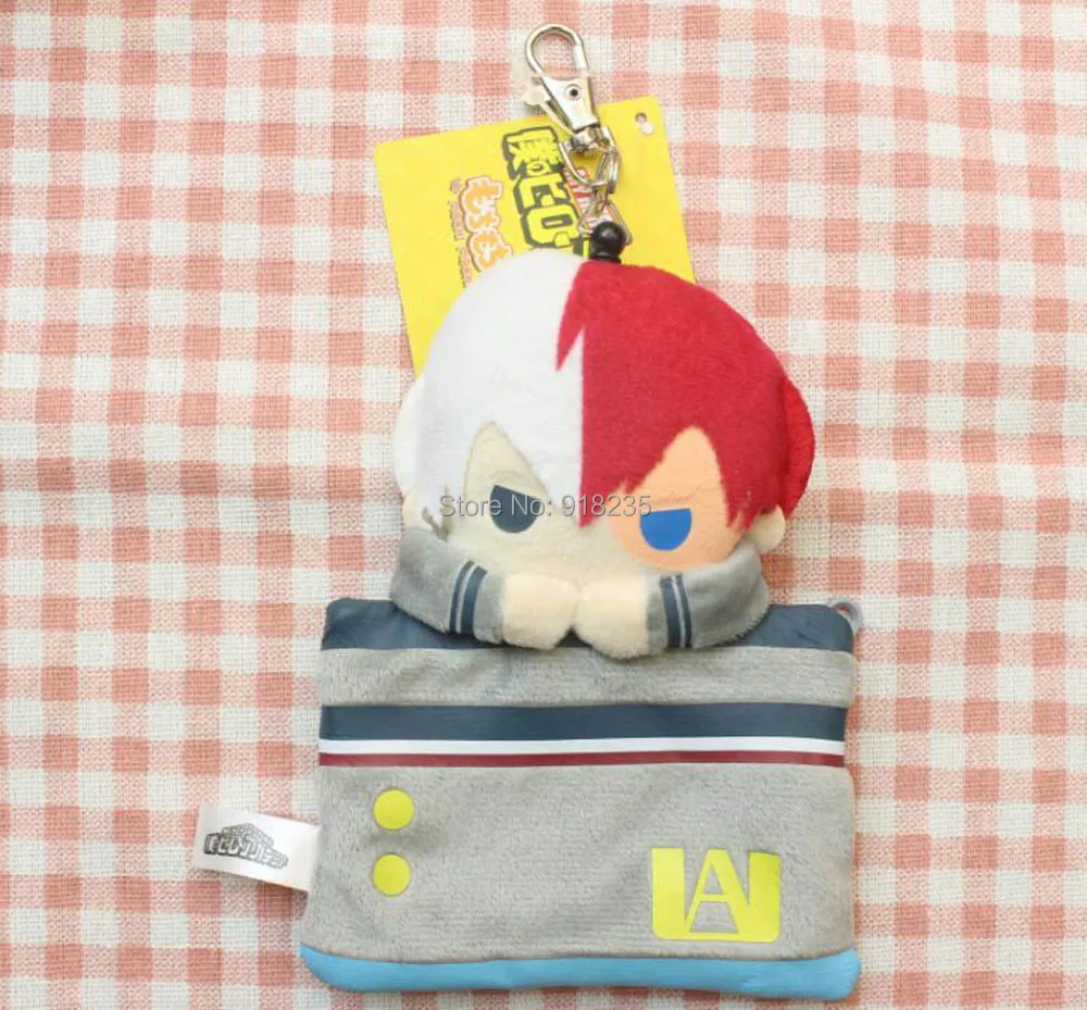10/лот My Hero Academy Bakugou Katsuki Todoroki Shoto Midoriya Izuku 4-15 см плюшевая кукла
