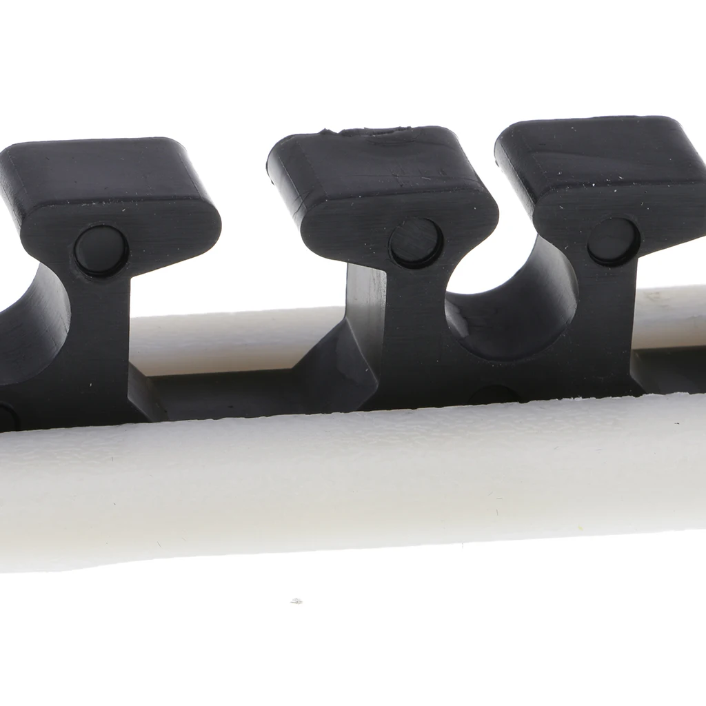 

4Pcs Horizontal Boat Rod Rack Fishing Gear Pole Rod Stand Wall Mount
