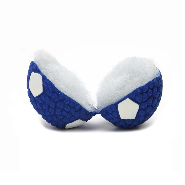 Squeaker French Bulldog Pet Ball Toys for Small Medium Dogs Rubber Puppy Dog Chew Toy Shiba Inu Balls mascotas Accessories 3