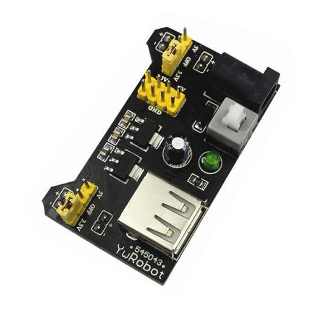 

1 PCS Breadboard Power Module MB-102 Power Board Dual 5V/3.3V Output DC Voltage Stabilizer Module