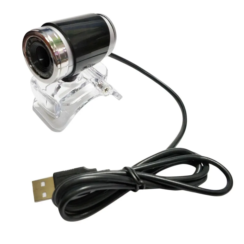 

Manual Adjustable Focal Length USB HD Webcam Powerful Web Cam Camera with MIC for Computer PC Laptop Desktop 640*480
