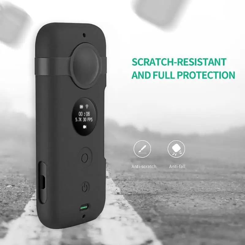 Силиконовый защитный чехол для Insta360 One X Action camera пылезащитный чехол для Insta360 One X протектор