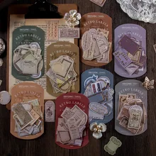 Autocollants d'estampage à chaud, années dorées, décoration de fond Album journal intime, outils à main de bricolage, 30 pièces