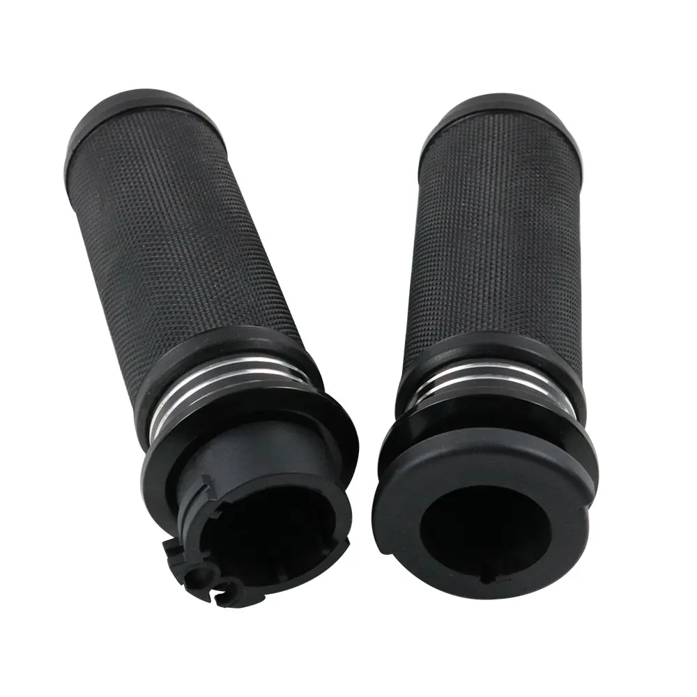 Motorcycle 1" 25mm Handlebar Hand Grips Aluminum+Rubber For Harley Sportster Touring Dyna Softail V-Rod VRSC