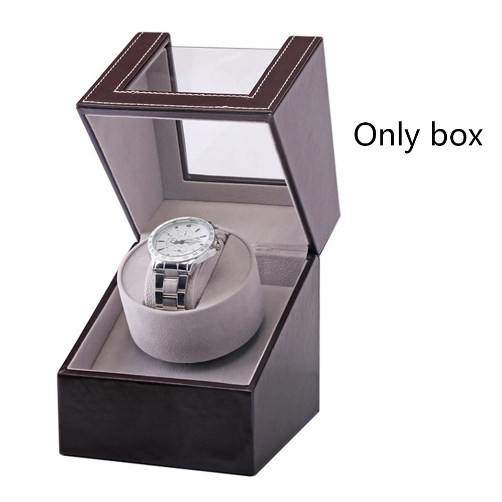 Роскошный дисплей коробка торговый центр мотор шейкер Часы моталки чехол с автоматическим механическим вращением наручные часы Прозрачный чехол