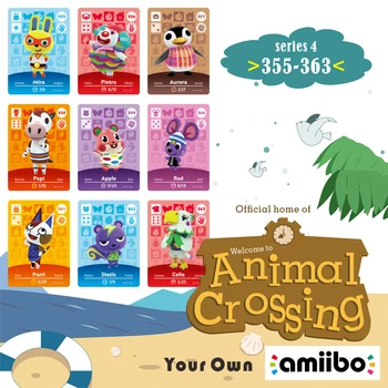 

355-363 Ankha Amiibo Amibo Card Cards Animal Crossing Tabby Card Amibo Amiibo Card Work Animal Crossing Pack for Ns Games