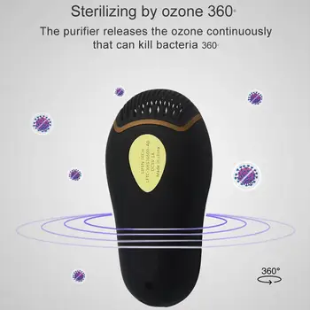 

Mini Ozone Sterilizer Deodorization Ventilation Fan Ozone Sanitizer for Refrigerators Wardrobes Shoe Cabinets