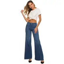 Обтягивающие расклешенные джинсы с бахромой размера плюс XS-4XL джинсы повседневные джинсовые штаны Новинка Monden Горячая Прямая поставка O9