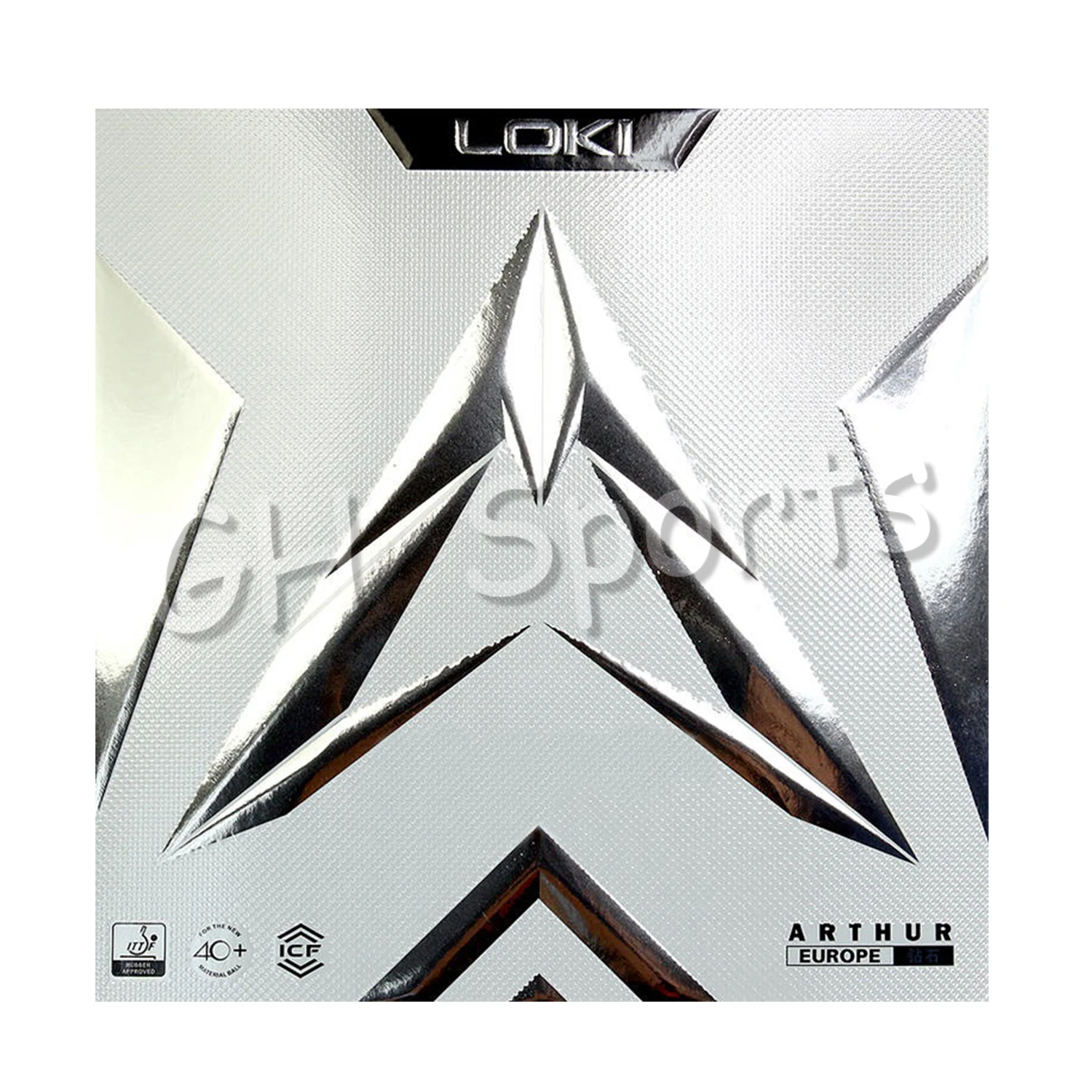

LOKI Arthur EURO Sticky and Diamond Non-sticky Carbon Sponge Pips In Table Tennis Rubber Ping Pong ITTF Approved Super Redound