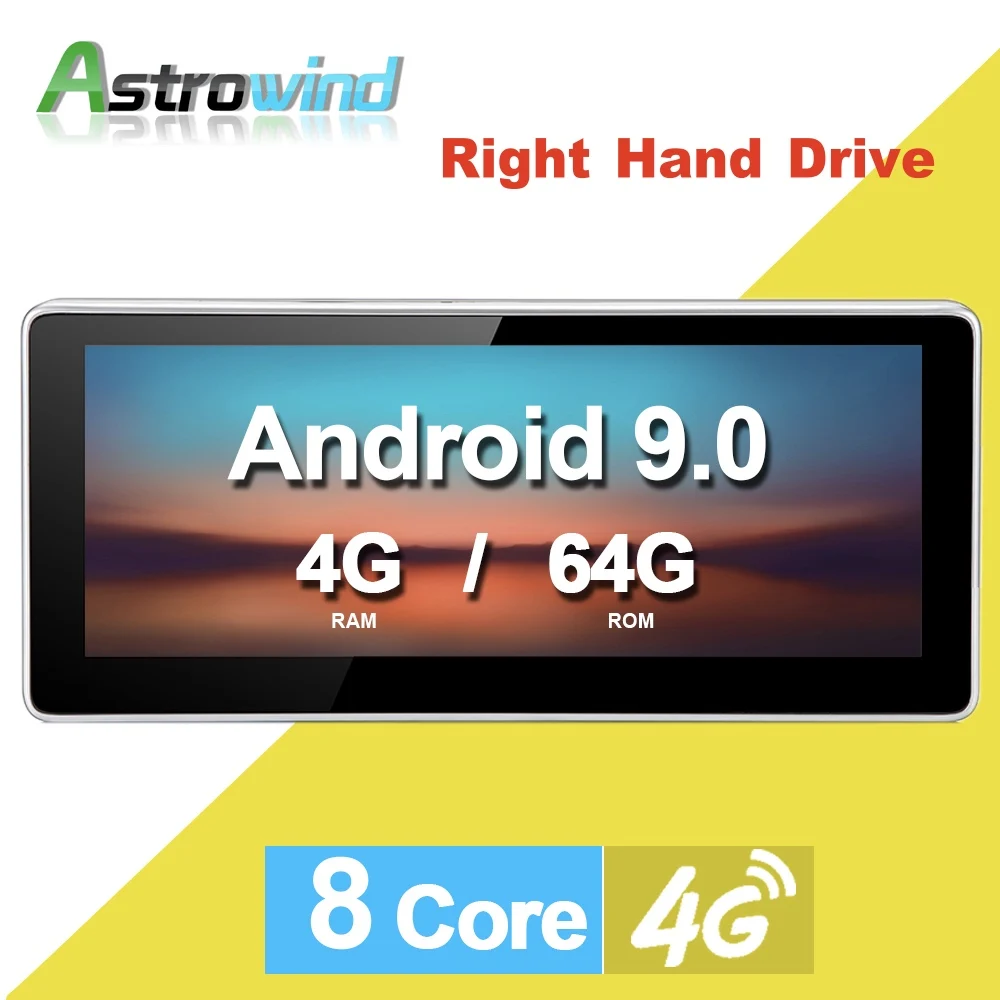 RHD 10.25” Android 9.0 Car GPS Navigation System Radio Player Media Stereo for Audi A4 A5 Q5 S4 S5 2009-2015 right hand drive RHD 10.25” Android 9.0 Car GPS Navigation System Radio Player Media Stereo for Audi A4 A5 Q5 S4 S5 2009-2015 right hand drive