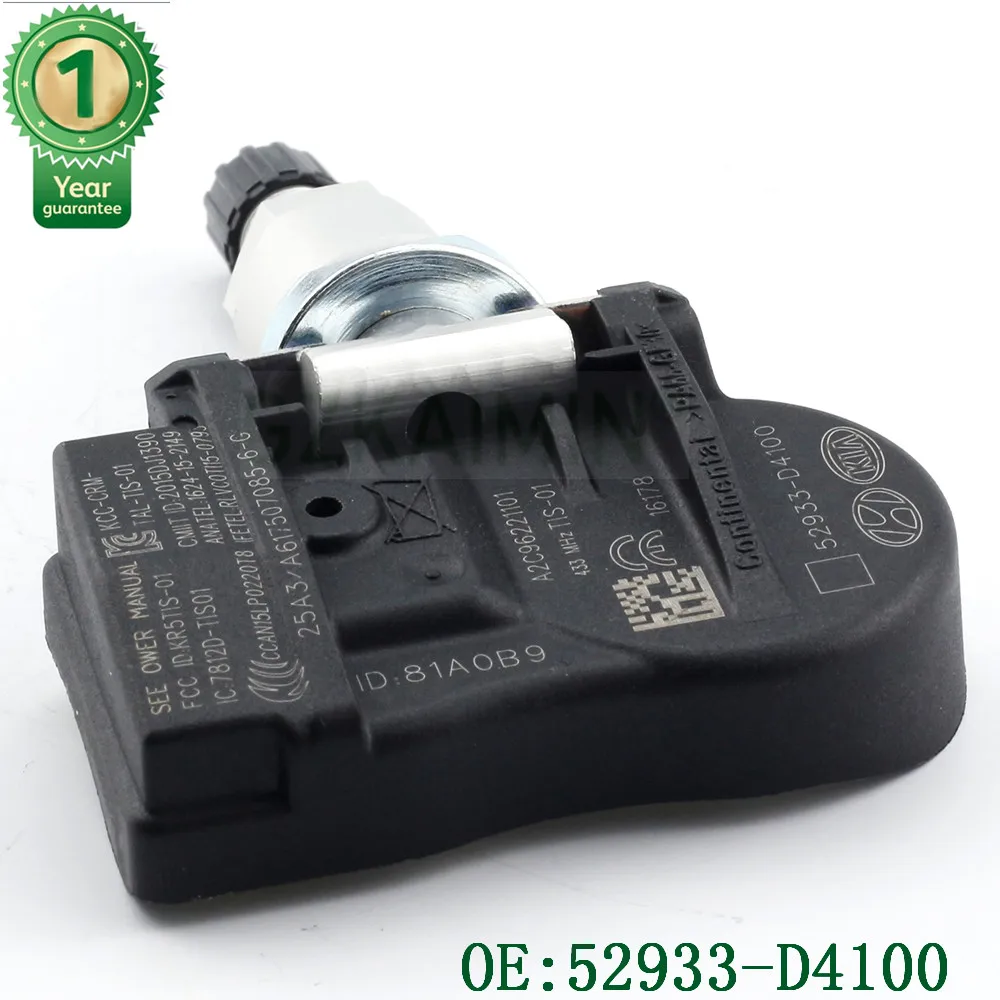 Абсолютно датчик давления в шинах 52933-D9100 52933D4100 52933-D4100 TPMS для hyundai для Kia Optima Sportage Sorento Genesis