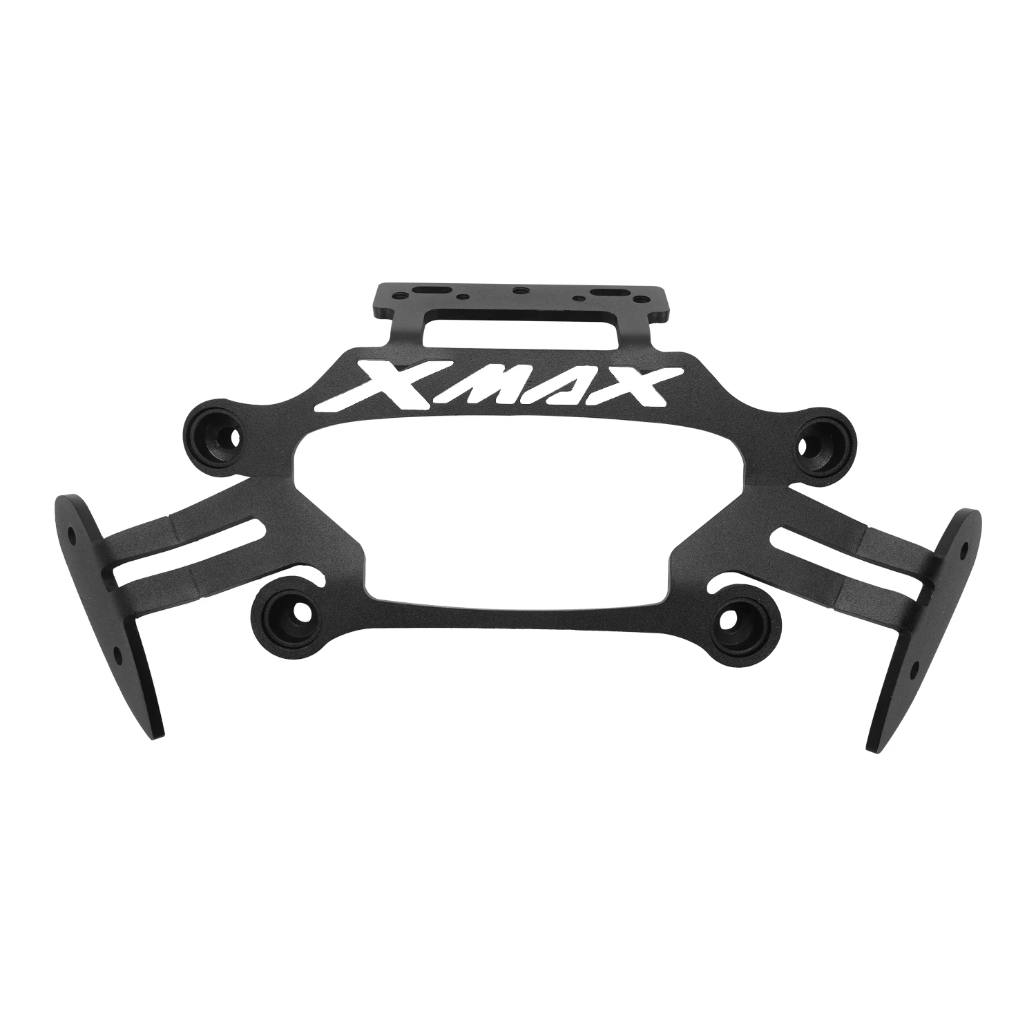 

Black Motorcycle Stand GPS Bracket Mobile Phone Navigation Plate Bracket Mirrors Bracket for Yamaha XMAX 300 400 125 250 2017-20