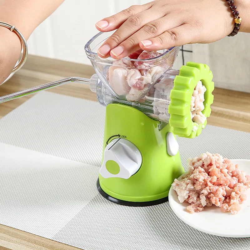 New Multifunctional Kitchen Manual Meat Grinder 3 In 1 Sausage Machine