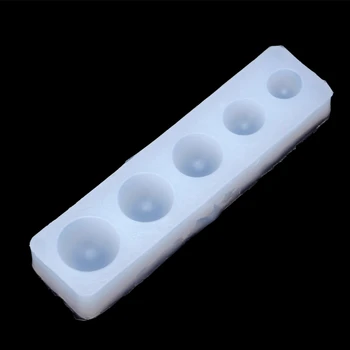

DIY Silicone Hemisphere Pendant Mold Resin Jewelry Pendant Making Epoxy Casting L4ME