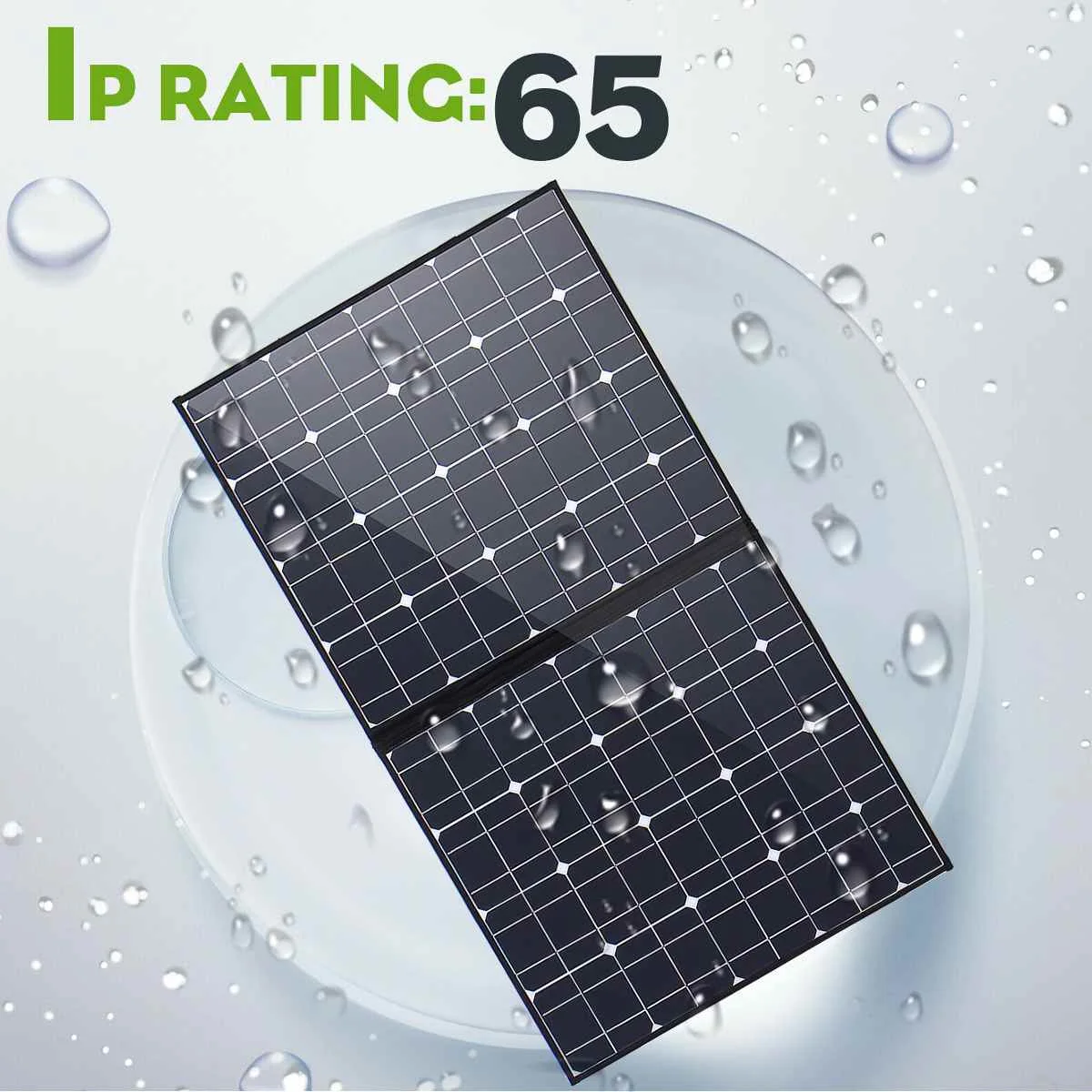 300 Вт 18В Панели солнечные Monocrystallinel складные солнечные батареи с 1,5 м MC4 кабель+ USB Интерфейс для наружной работы Водонепроницаемый