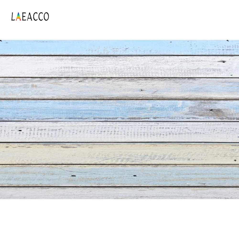 Laeacco Ad тканевый фон для фотосъемки с изображением стены деревянной доски Фото