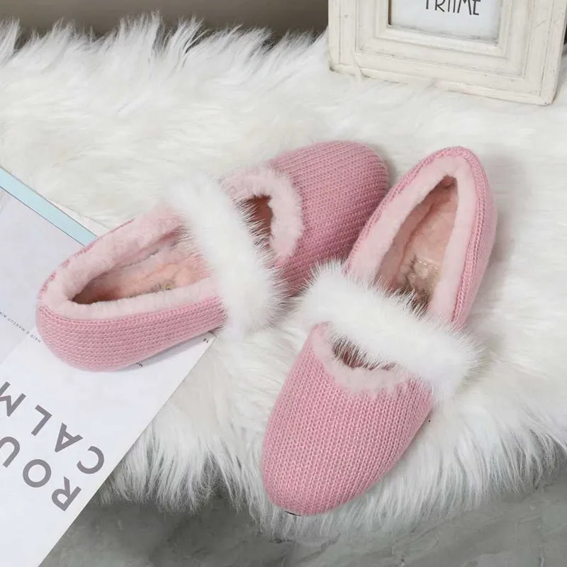 Обувь на плоской подошве; женская обувь; Сезон Зима; scarpe donna; женская обувь с круглым носком; Повседневная обувь; Buty Damskie; шерстяная обувь; chaussures femme; слипоны