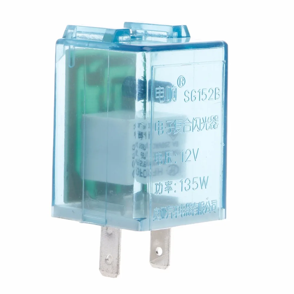 3 Pin 12V электронное проблесковое реле Fix светодиодный индикатор поворота qyh |
