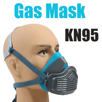 

Facepiece Respirator Half Face Painting Spraying Gas Mask Respirator