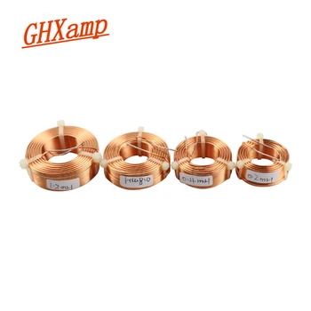 GHXAMP 0.8mm Speaker Crossover Inductance Copper coil Oxygen Free Copper Inductor HIFI Audio Accessories 0.2mH 0.8mH 1.2mH 1Pcs