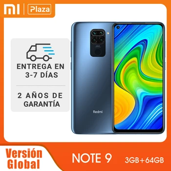 

Pre sale Global Version Xiaomi Redmi Note 9 3GB 64GB Helio G85 48MP AI Quad Camera Smartphone 5020mAh