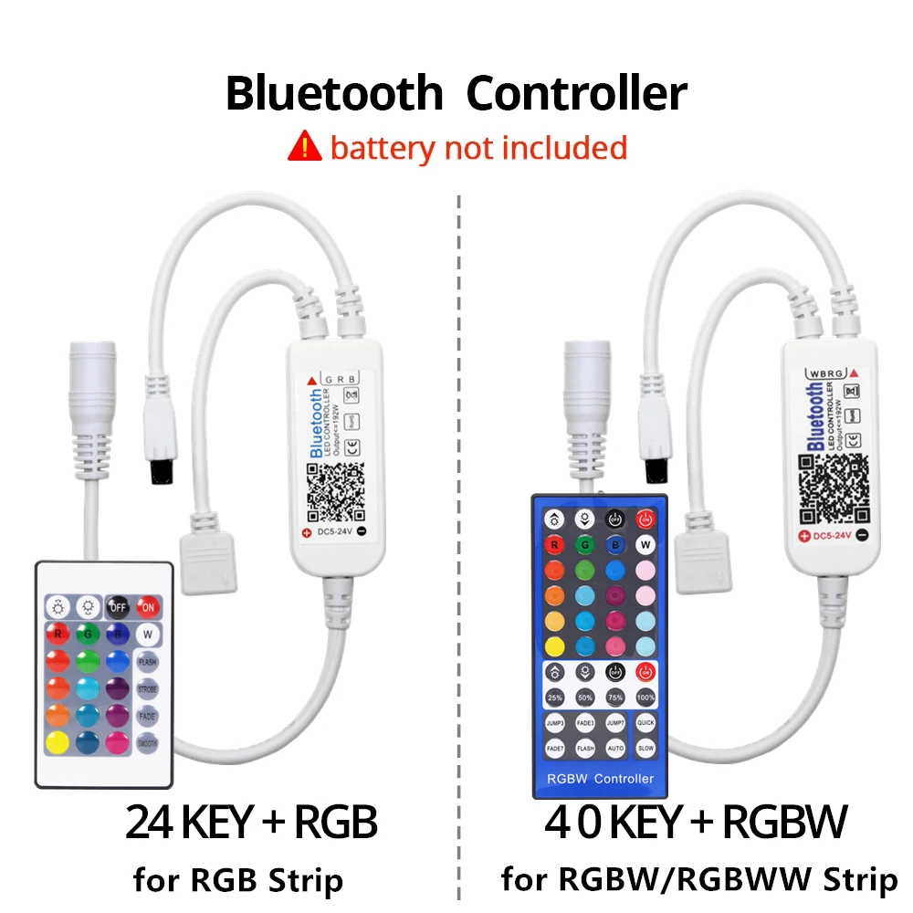 10 м RGB светодиодный светильник 5050 SMD RGBWW диодный светодиодный ленточный Водонепроницаемый Bluetooth 24Key 44key управление DC 12V адаптер питания набор