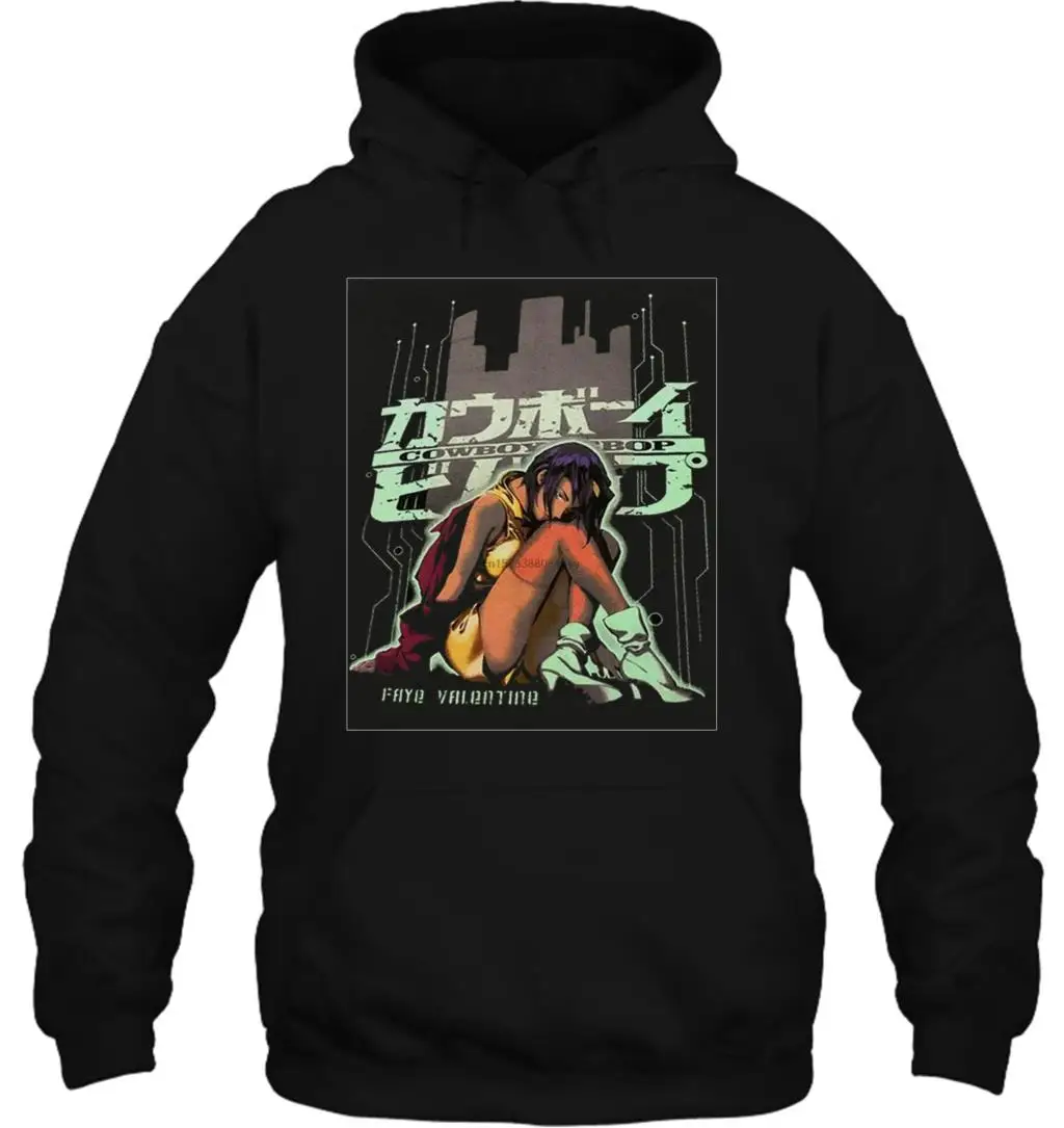 Мужская толстовка; Новинка; Редкие! Vtg ковбой Bebop Faye Valentine аниме мультфильм Спайк брендовая одежда мужской Slim Fit женская уличная одежда