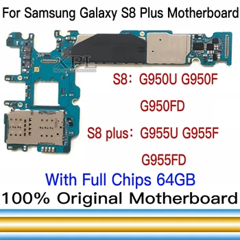 

Original Unlocked For Samsung Galaxy S8 Plus G955F G950F G950FD G955FD G950U G955U S8 Motherboard,