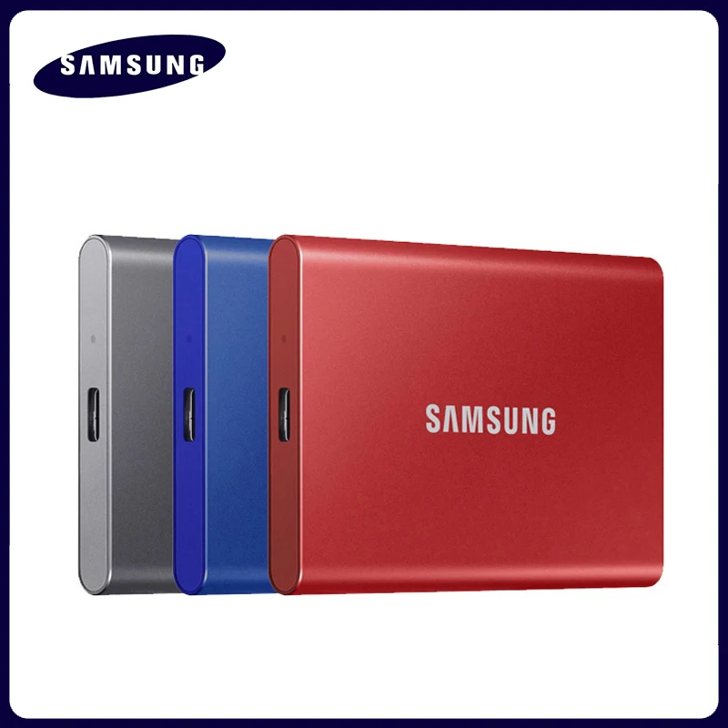 Original Samsung Ssd 1tb T7 Portable External Solid State Drives 500gb