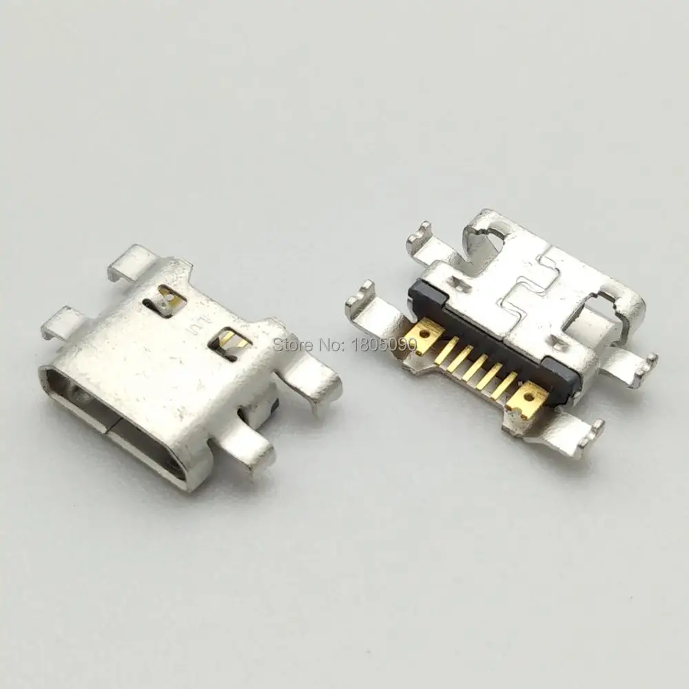 50pcs Micro USB Jack Charging Socket Port Plug Dock Connector For LG K4 K10 M160 K8 M200N K520 X Cam