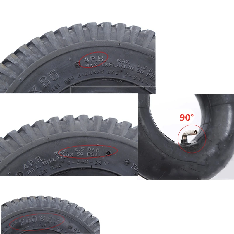 2 упаковки 3 00 4 260x85 внедорожник для бритвы E300 Бритва E325 Honda Minimoto Sport Racer шина