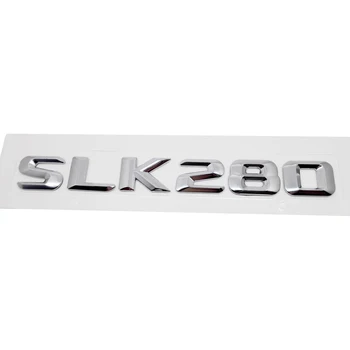 

Car Rear Trunk Emblem Sticker Badge Chrome Letters SLK280 For Mercedes Benz SLK Class R170 R171 R172 W204 W203 W211 W210 W212