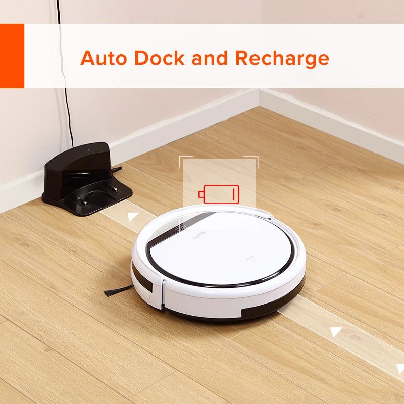 ILIFE V3s Pro Robot Vacuum Cleaner Household Sweeping Machine,Automatic Recharge,Cleaning Appliances,Electric Sweeper