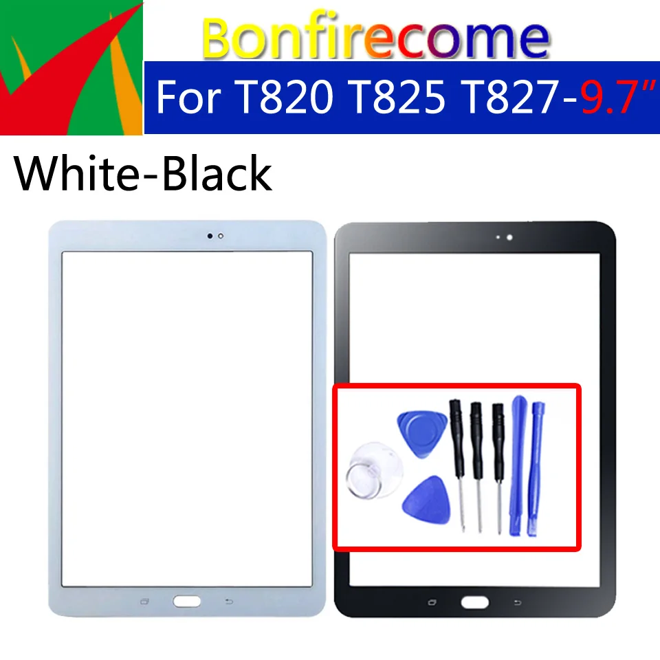 ЖК-экран 9 7 дюйма для Samsung Galaxy Tab S3 2017 T820 T825 T827 переднее стекло сменная часть
