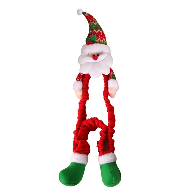 

Christmas Computer Monitor Cover Cute Doll Decorative Laptop Display Dustproof Cover Screen Protector Home Office Decor