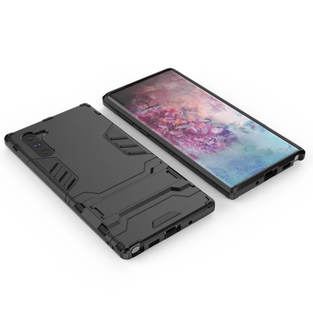 OUDINI Back Cover Stand Armor Shockproof Case For Samsung Galaxy note10 note10plus Case For Samsung note10 case