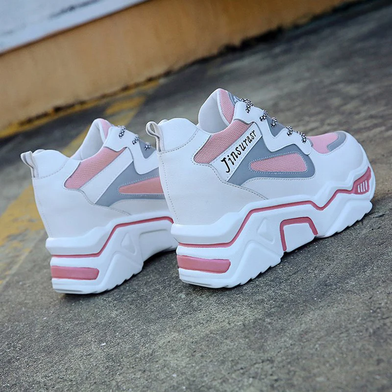 E TOY WORD Women Sneakers 2019 New Autumn Platform Shoes Breathable Height Increaseing Casual Shoes Women's Fashion Daddy shoes E TOY WORD Women Sneakers 2019 New Autumn Platform Shoes Breathable Height Increaseing Casual Shoes Women's Fashion Daddy shoes