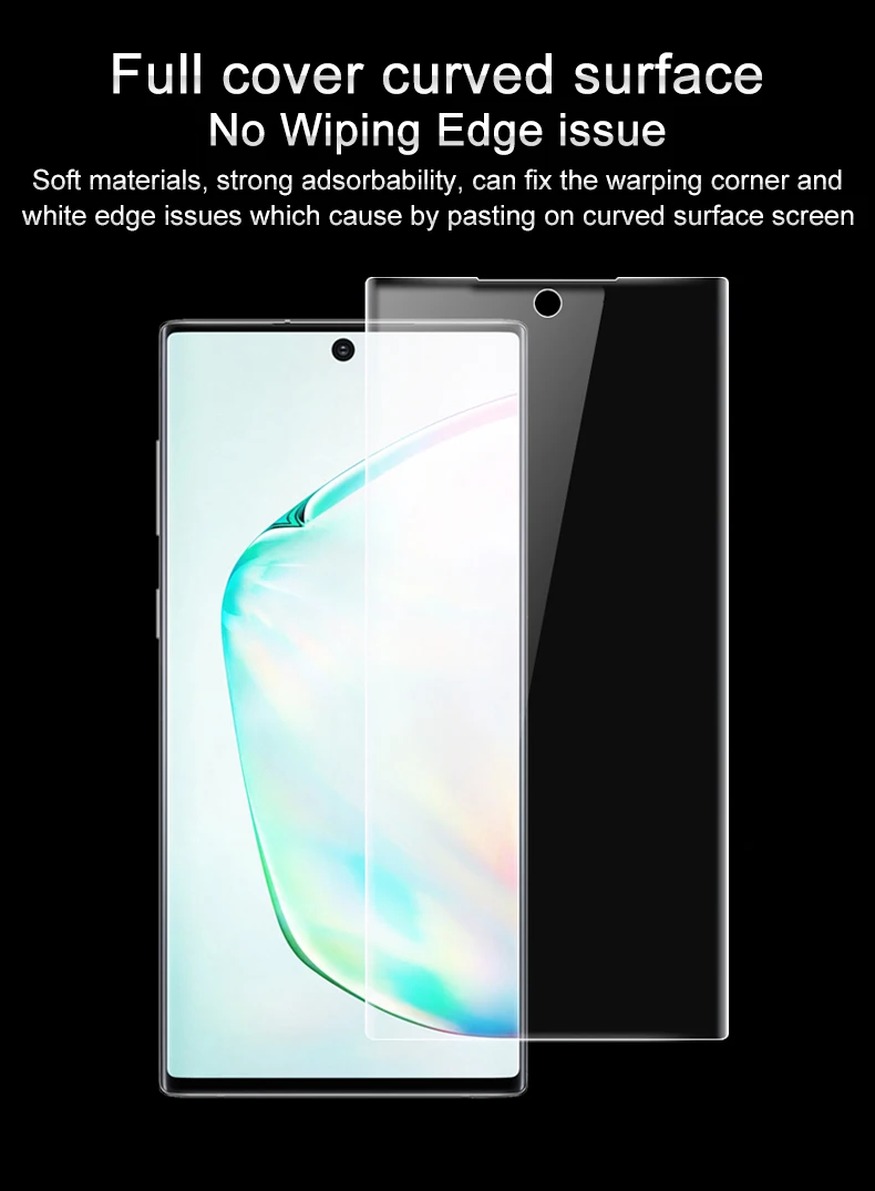 Для samsung Note 10 защитная пленка IMAK Hydrogel III Передняя и задняя мягкая пленка для samsung Galaxy Note 10+ Plus Pro не стекло